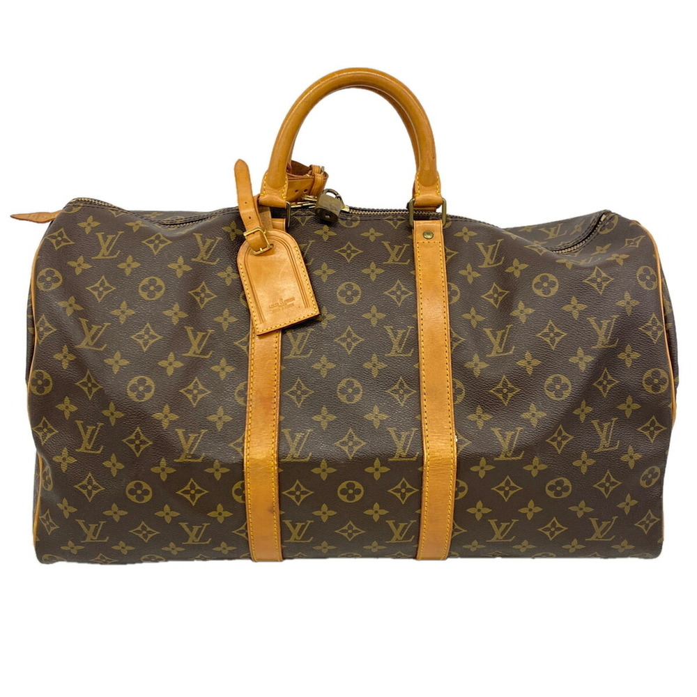Louis Vuitton Bags - Boston Monogram Keepall 50 M41426 Brown Men's & Women's